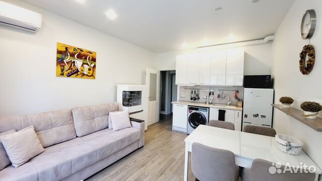 

1-к. квартира, 42 м², 2 кровати