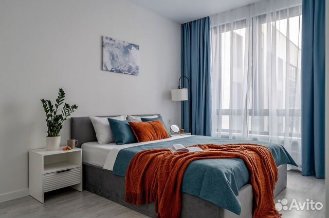 

1-к. квартира, 38 м², 2 кровати