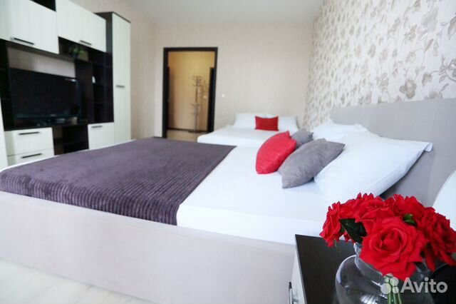 

1-к. квартира, 53 м², 3 кровати