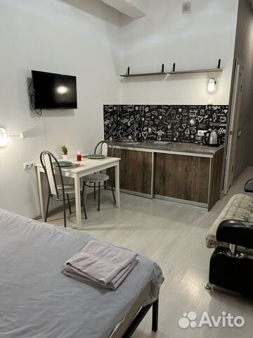 

Квартира-студия, 25 м², 2 кровати