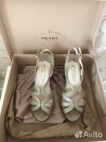 Босоножки туфли Prada оригинал