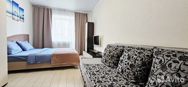 

1-к. квартира, 38 м², 2 кровати