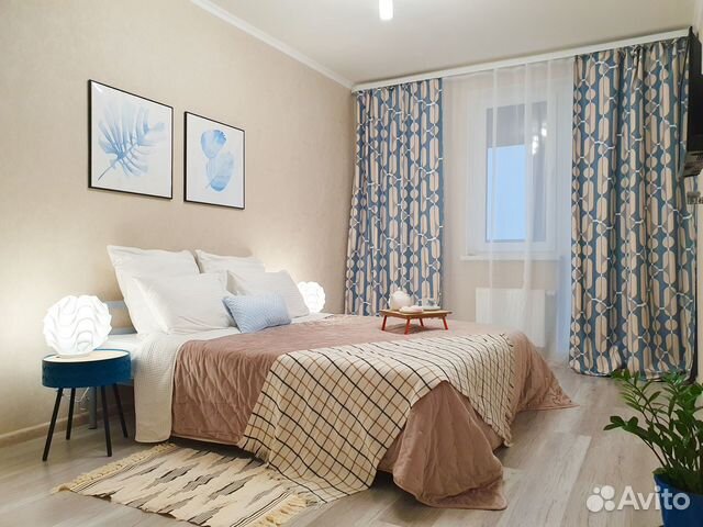 

1-к. квартира, 38 м², 1 кровать
