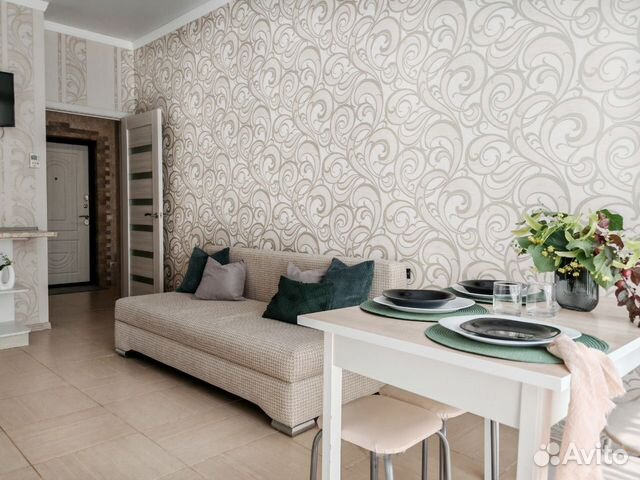 

1-к. квартира, 45 м², 3 кровати