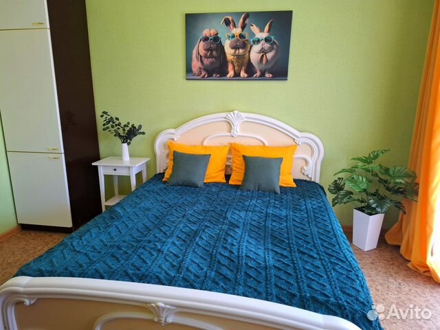 

2-к. квартира, 50 м², 2 кровати