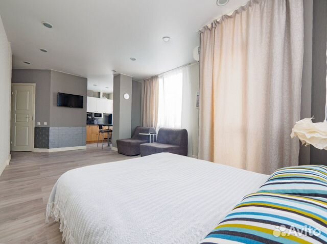 

Квартира-студия, 30 м², 3 кровати
