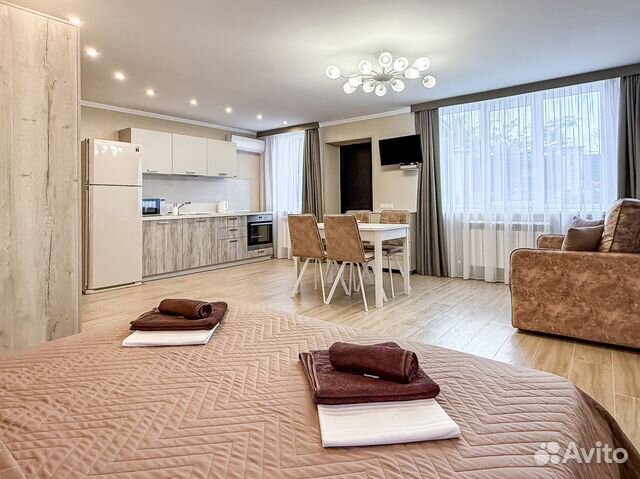 

Квартира-студия, 35 м², 2 кровати