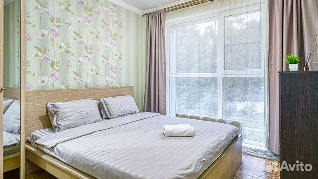 

1-к. квартира, 44 м², 2 кровати