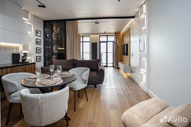

1-к. квартира, 46 м², 2 кровати