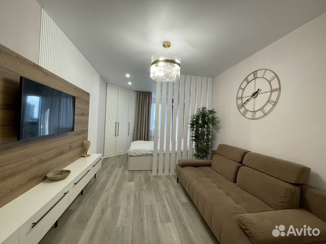 

Квартира-студия, 33 м², 2 кровати
