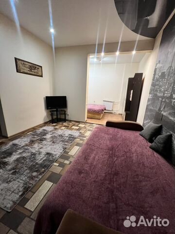 

1-к. квартира, 42 м², 2 кровати