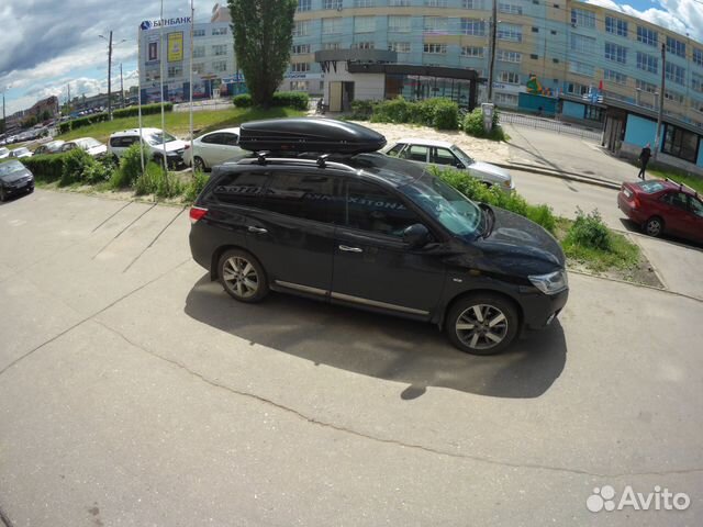 Багажник бокс на крышу Nissan Pathfinder (2014) Багажник бокс на крышу Nissan Pathfinder (2014)