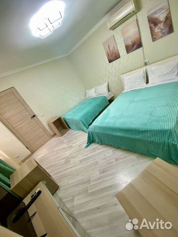 

1-к. квартира, 34 м², 2 кровати