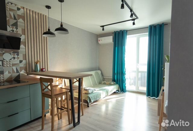 

1-к. квартира, 40 м², 2 кровати