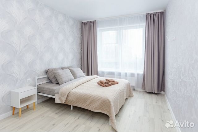 

1-к. квартира, 42 м², 2 кровати