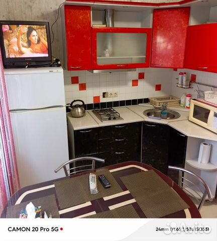 

1-к. квартира, 38 м², 3 кровати