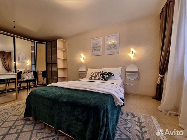 

1-к. квартира, 35 м², 1 кровать
