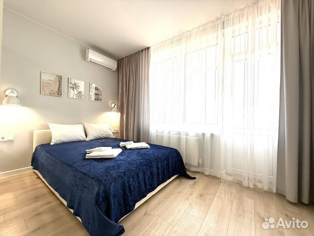 

Квартира-студия, 37 м², 2 кровати