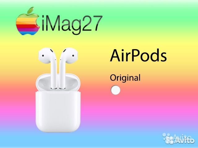 AirPods Apple - Беспроводные наушники