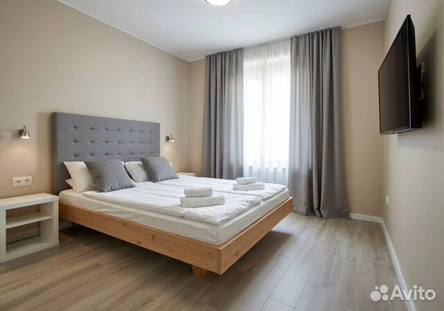 

1-к. квартира, 49 м², 2 кровати