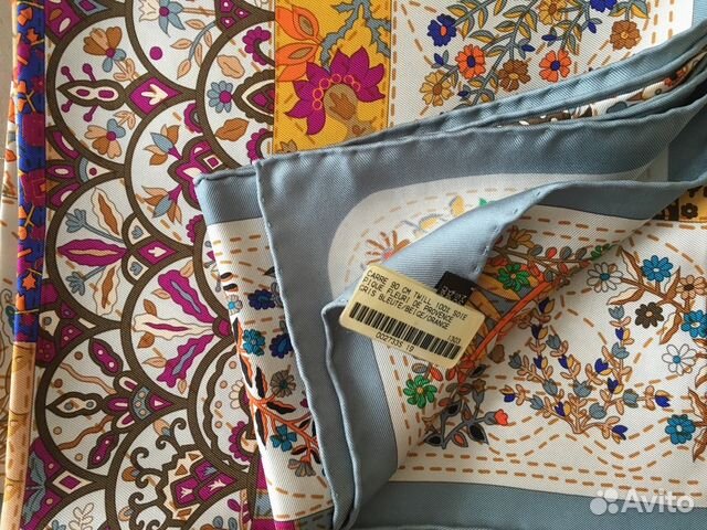 Платок hermes 90Х90 новый оригинал
