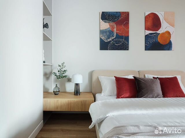 

1-к. квартира, 41,3 м², 2 кровати
