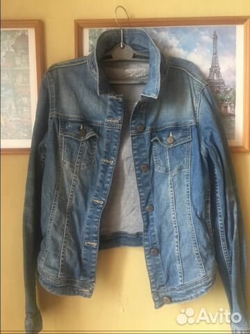 Zara джинсовая куртка