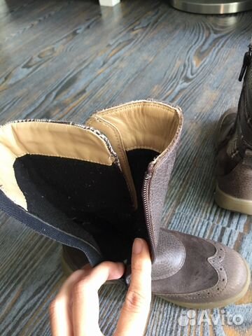 Сапоги весенние как новые Ecco 27р Сапоги весенние как новые Ecco 27р