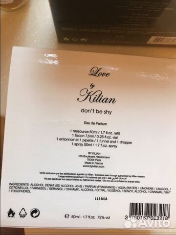 Kilian Парфюм. вода из личной коллекции.Оригинал