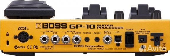 Boss GP-10 и GP-10GK новые Boss GP-10 и GP-10GK новые