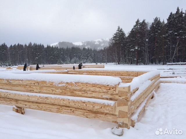 Сруб 8х10.5м