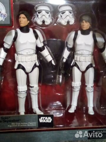 Фигурки Star Wars Solo и Luke Elite Series
