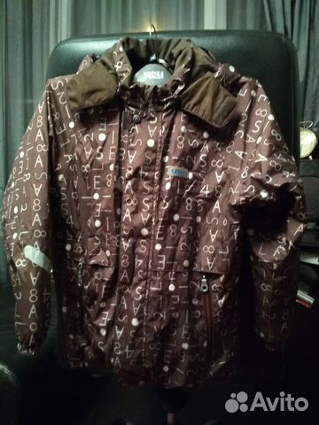 Коричневая куртка Lassie 134р