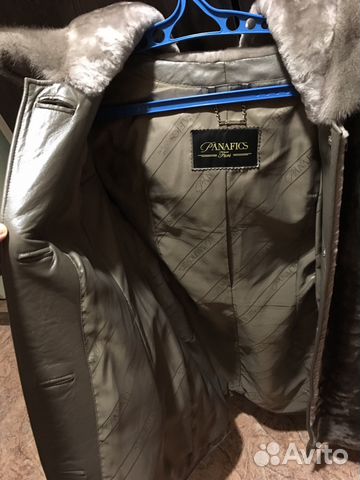 Шуба мутоновая с отделкой норка Шуба мутоновая с отделкой норка