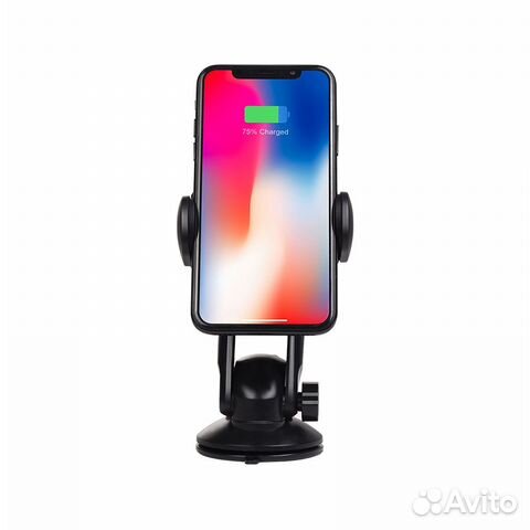 Автомобильный держатель с беспроводной зарядкой Автомобильный держатель с беспроводной зарядкой