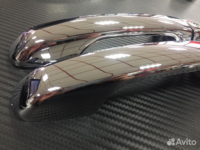 Накладки на ручки дверей Toyota Prado 150