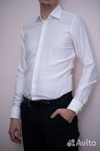 Рубашка. Mario machardi. Slim Fit