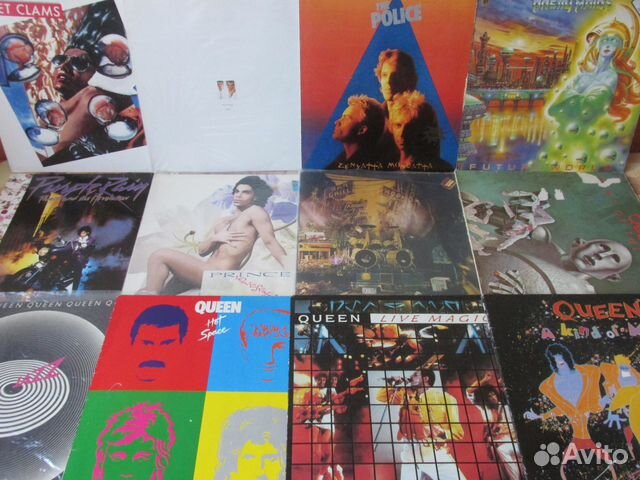 Виниловая коллекция-рок P-Q-R-S