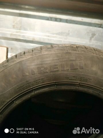 Продам шины Pirelli Cinturato P1 R15 185/65