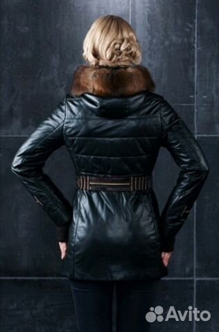 Пальто кожаное зимнее Пальто кожаное зимнее