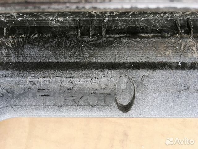 Окантовка порога правая TLC Prado 150, 5177360190 Окантовка порога правая TLC Prado 150, 5177360190