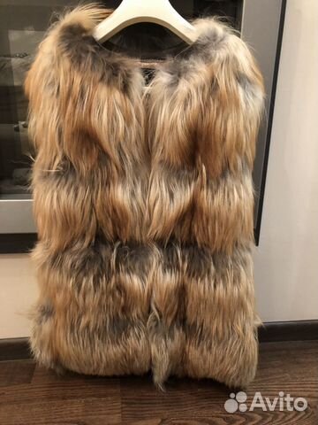 Жилет из лисы