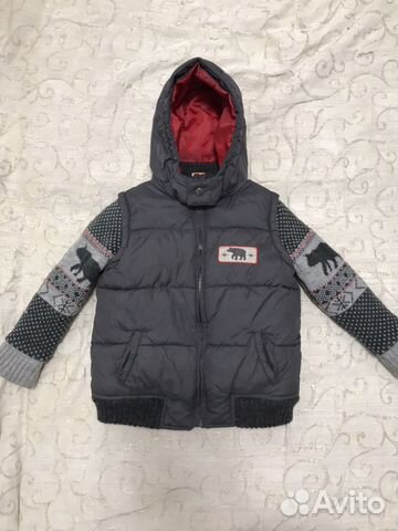 Куртка pusblu 104 и куртка зимняя Benetton 100