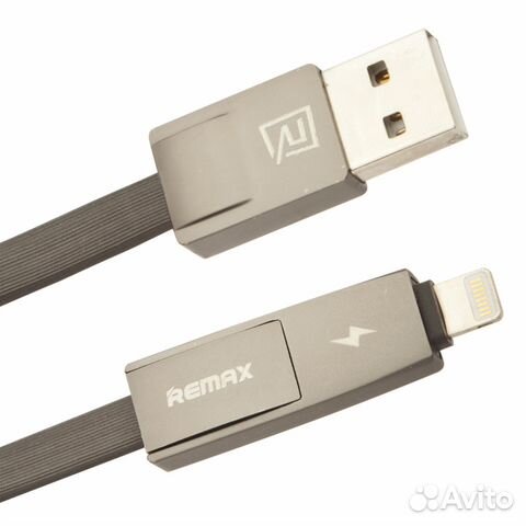 Apple кабель 2в1 remax Strive 2 in 1 Cable RC-042t