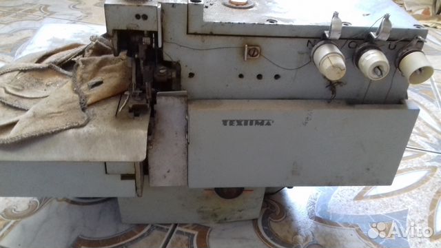 Оверлок промышленный текстима