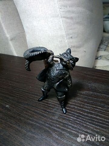 Каслинское литье Кот в сапогах