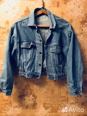 Куртка джинсовая укорочённая