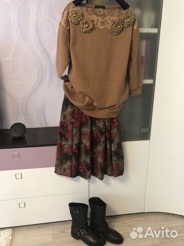 Twin Set юбка+свитшот