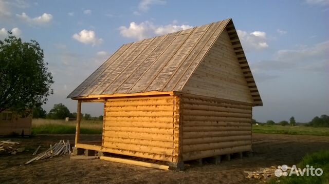 Сруб 5х6+ 2 с террасой и мансардой от производител Сруб 5х6+ 2 с террасой и мансардой от производител