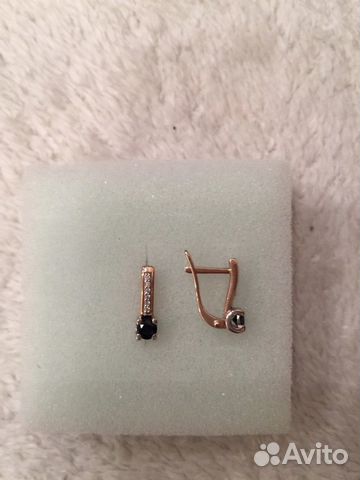 Золотые серьги